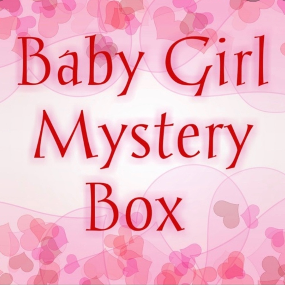 Baby girl mystery clothing bundle